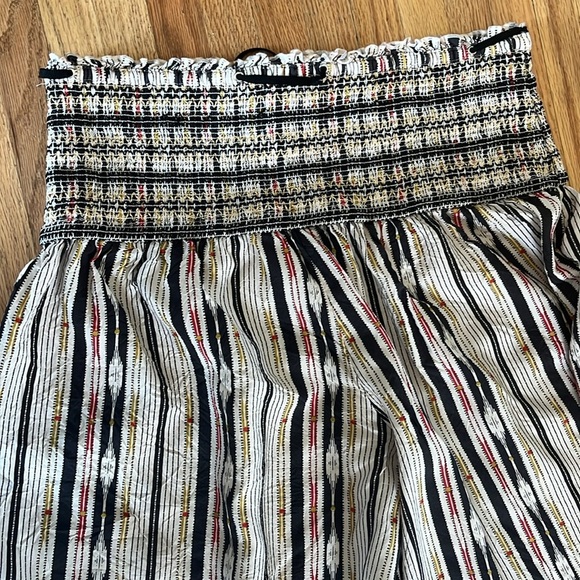 Maeve Anthropologie Zamirah Smocked Wide-Leg Pants - Picture 5 of 5